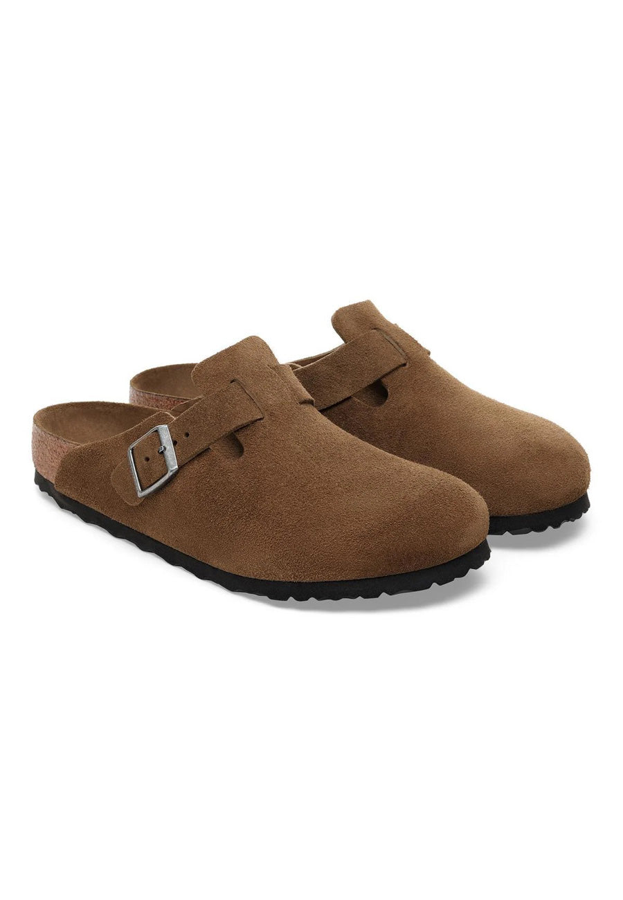 Birkenstock Boston SFB Suede Dark Tea
