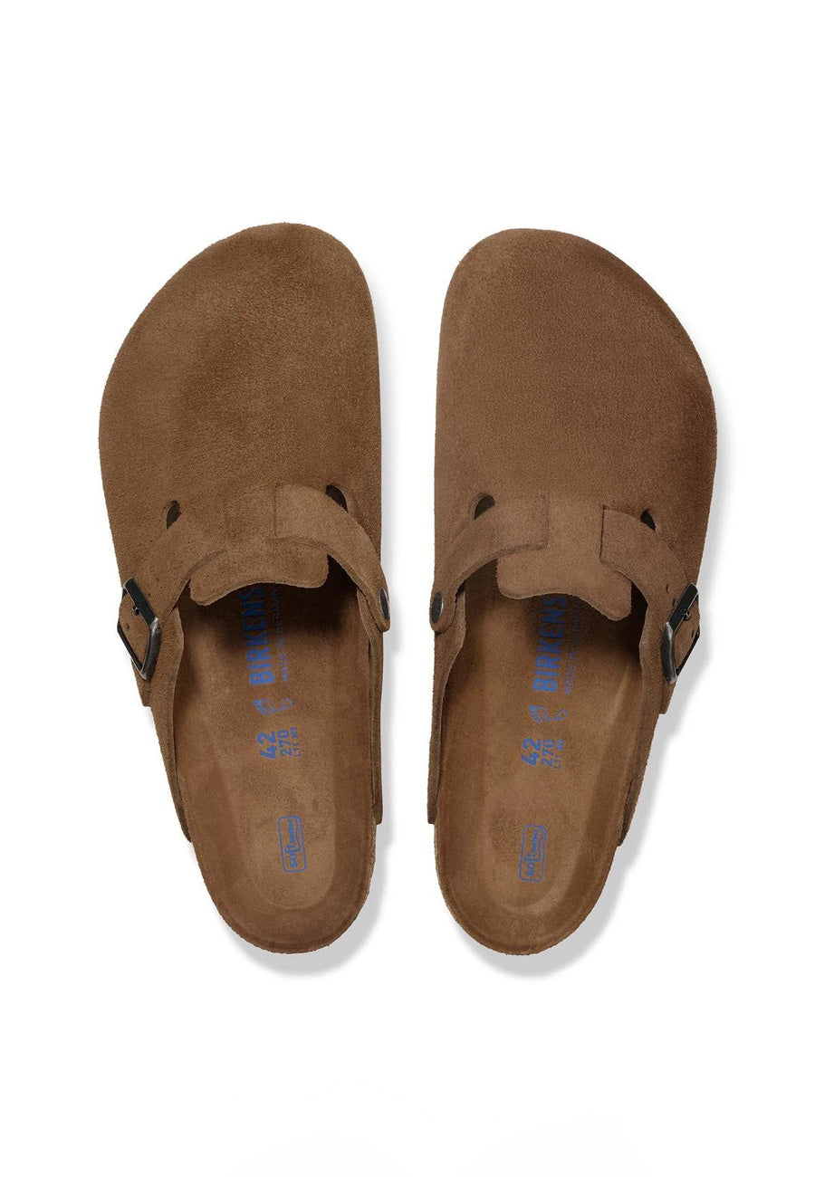 Birkenstock Boston SFB Suede Dark Tea
