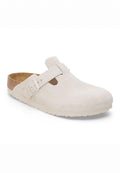 Birkenstock Boston SFB Suede Antique White