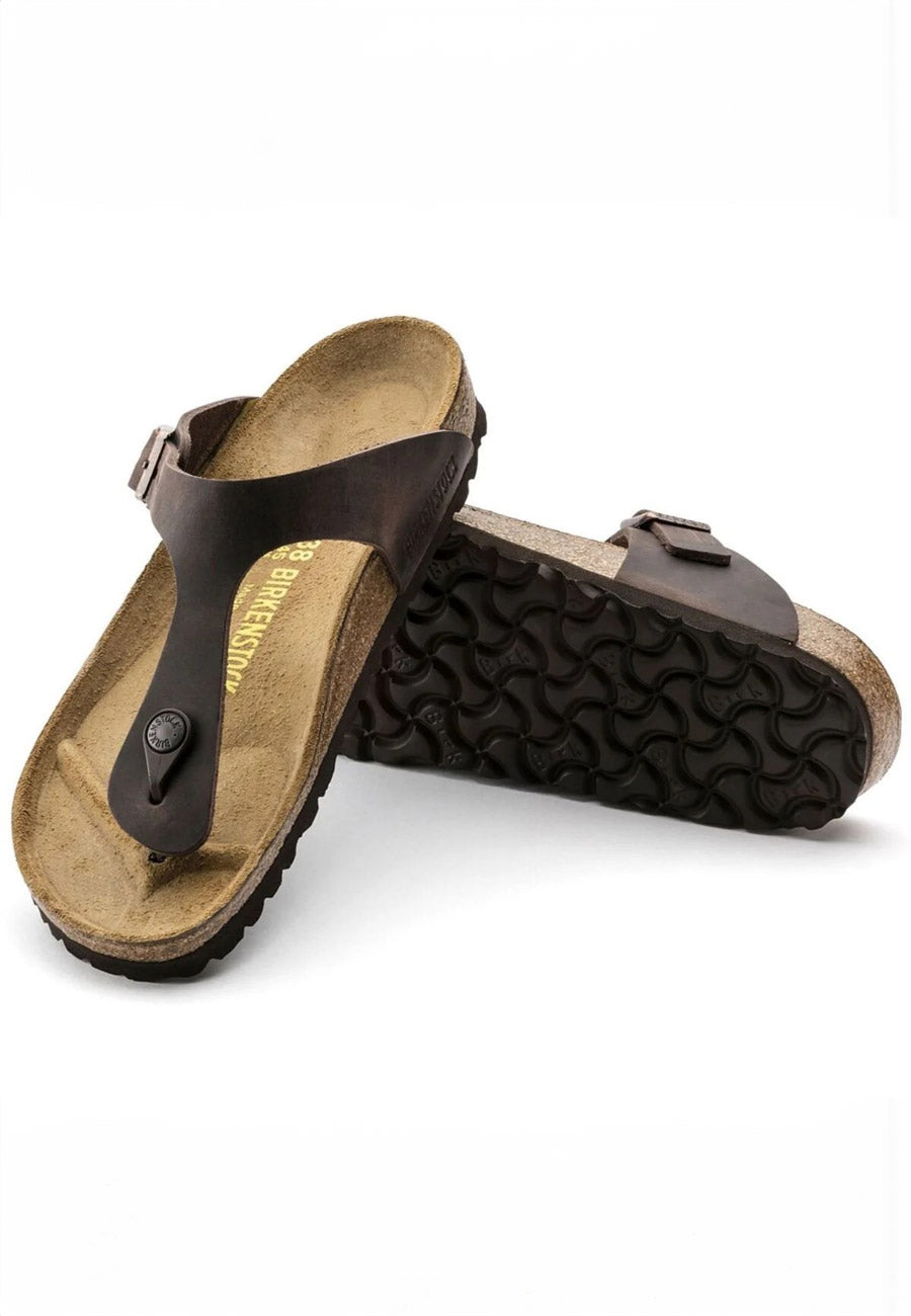 Birkenstock Arizona Gizeh Oiled Leather Habana