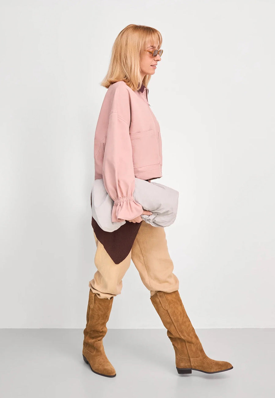Happymess Denim Jacket Dawn Rose