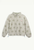 Happymess Wool Bomber Jacket Polka Dots