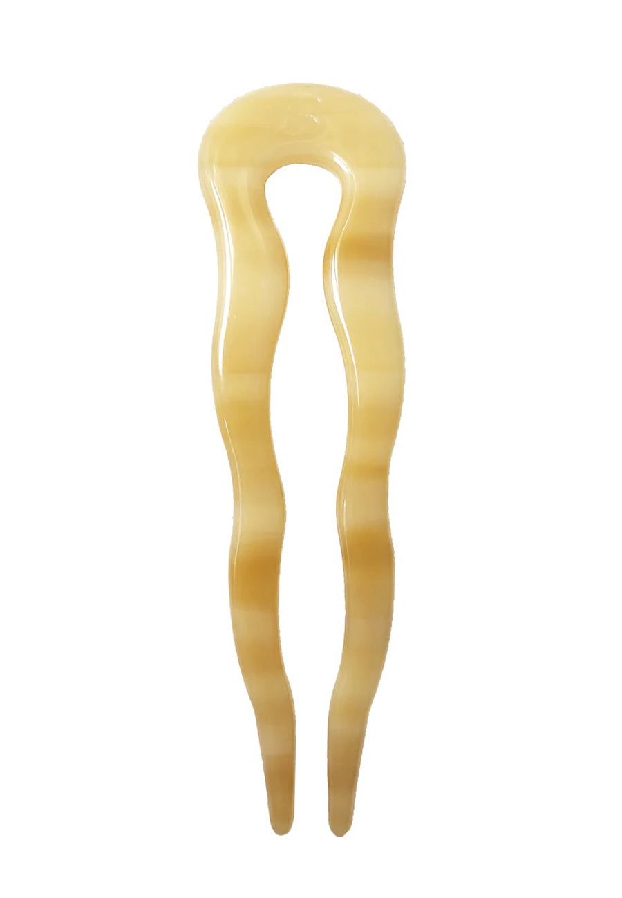 Buttermilk Accessories Sandy Hair Fork Shortbread Honey
