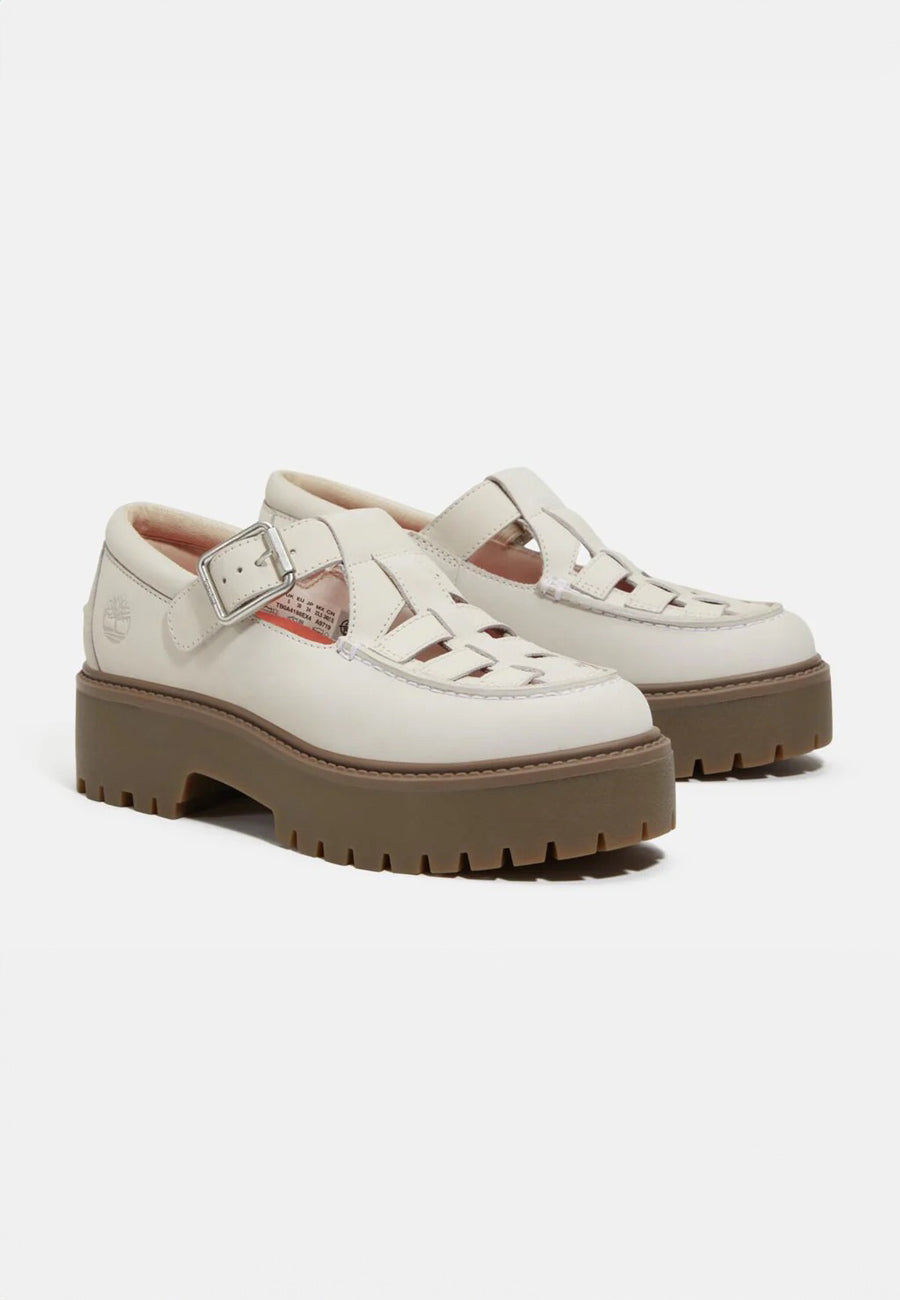 Timberland Stone Street Buckle Natural Nubuck