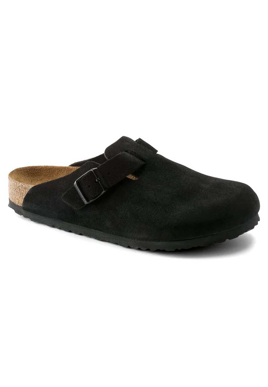 Birkenstock Boston SFB Suede Black