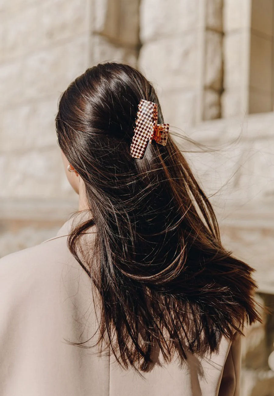 Buttermilk Accessories Kiana Clip Brown Butter