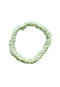 Buttermilk Accessories Mia Silk Scrunchie Pistachio